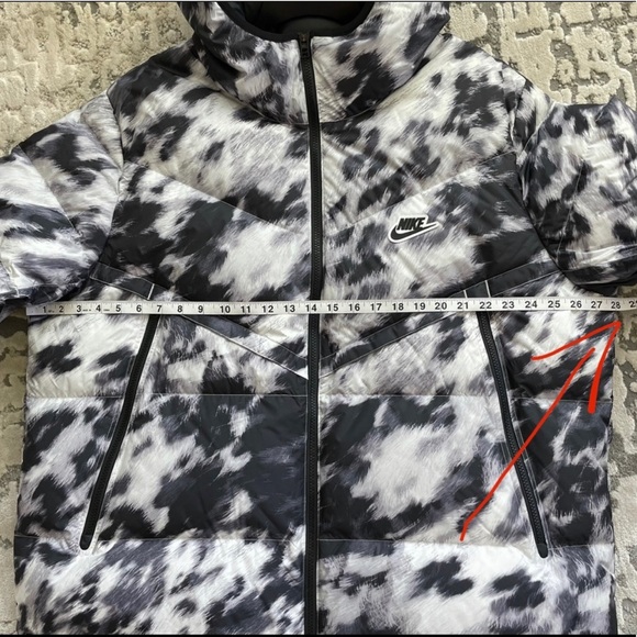 Nike NSW Down-Fill Windrunner Aop Shield Jacket Men's Winter jackets Size XXL - Picture 12 of 15